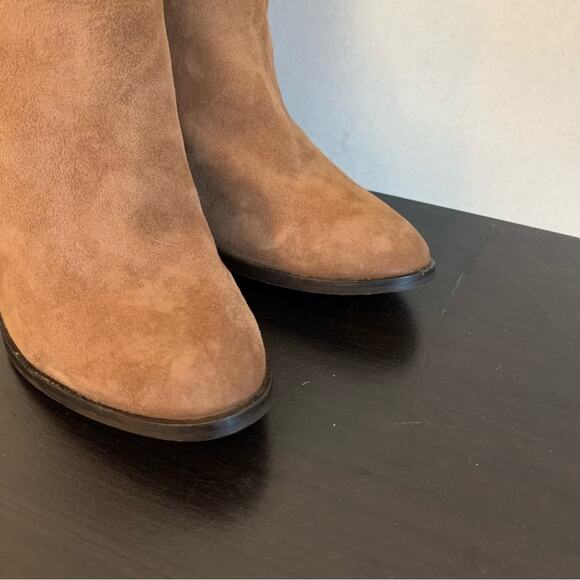 Seychelles Fascinate Suede Leather Buckle Booties - Picture 6 of 6